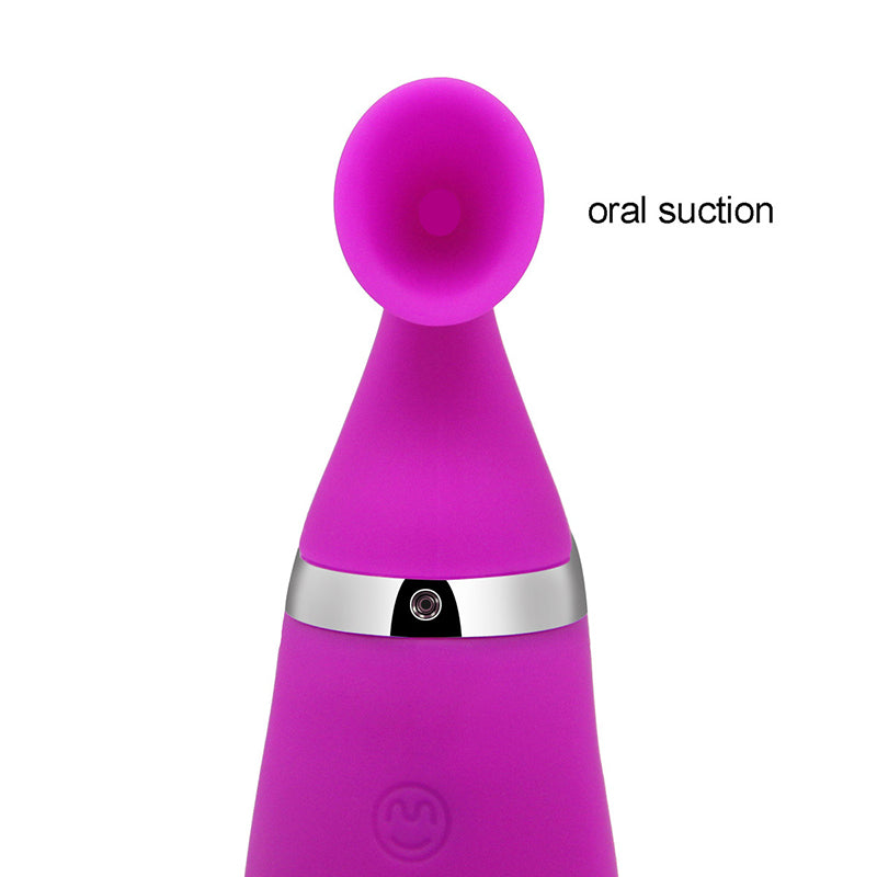 Seahorse Double Head High Intensity Clit Sucker Suction Vibrator-EROSREALM