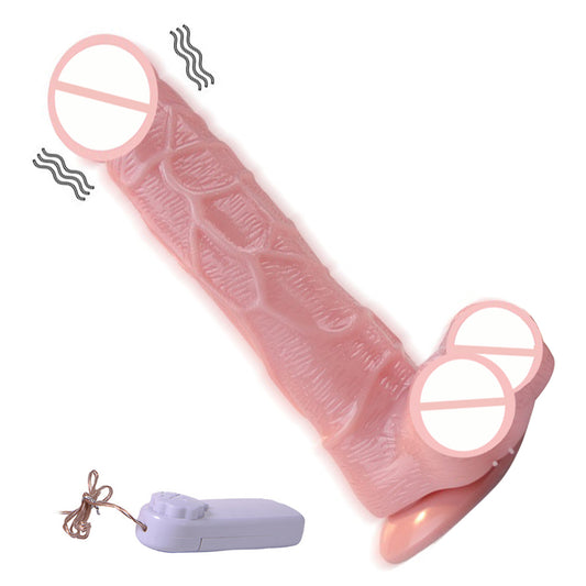 Remote Control Realistic Dildo Vibrator-EROSREALM