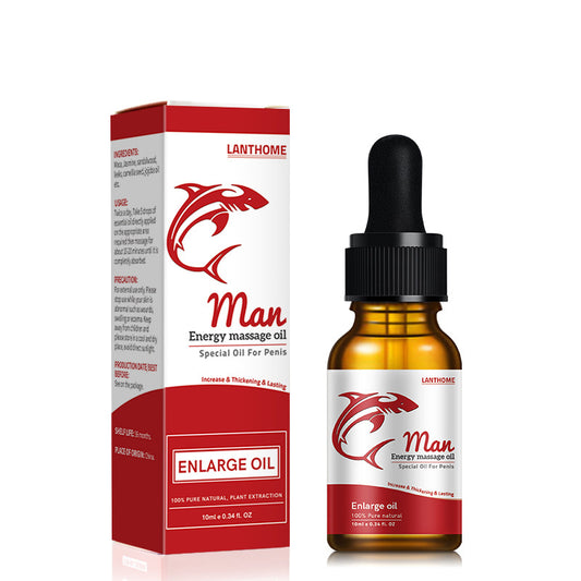 LANTHOME 10ml Men Body Care Penis Massage Essential Oil-EROSREALM