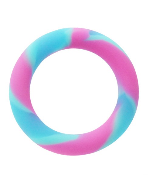 Super Soft Colorful Tight Locking Penis Ring-EROSREALM