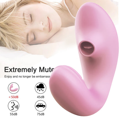 Tongue Licking Flapping Wearable Vibrator For Adult-EROSREALM