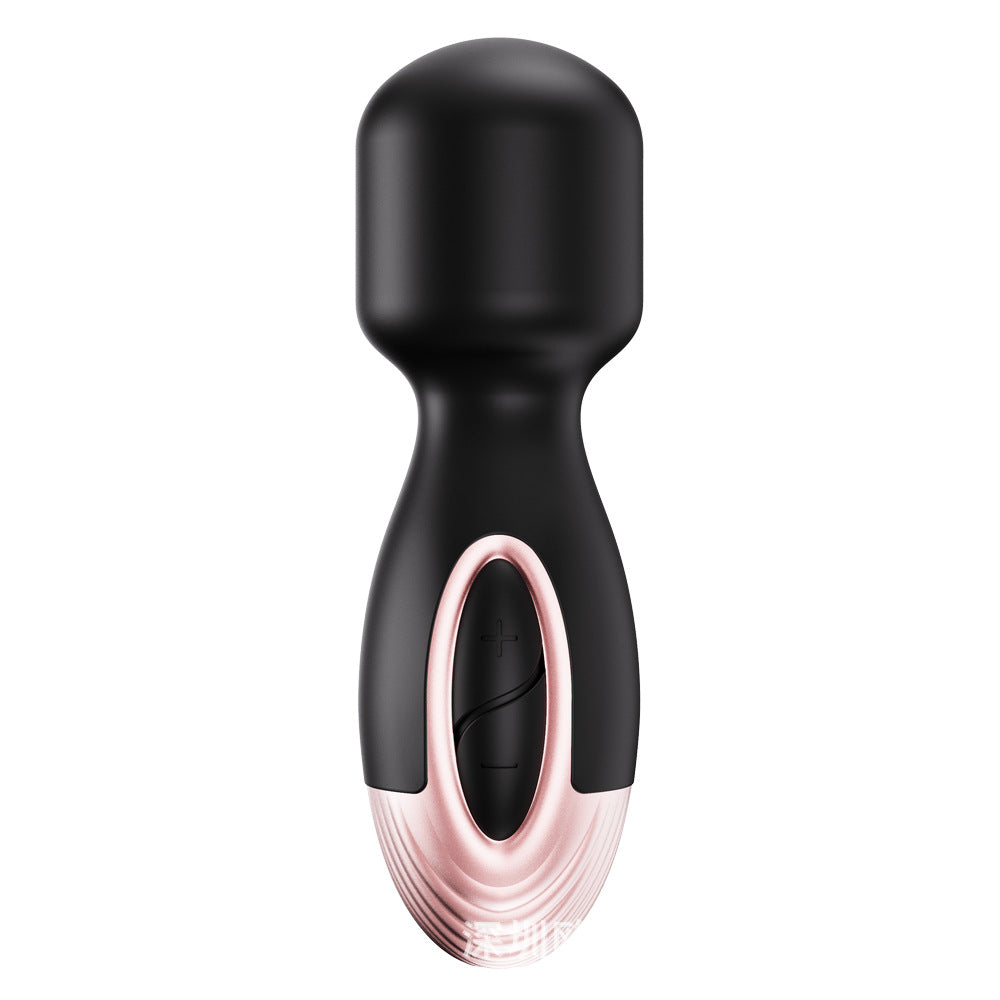 Violets Mini Silicone Massage Wand Vibrator-EROSREALM