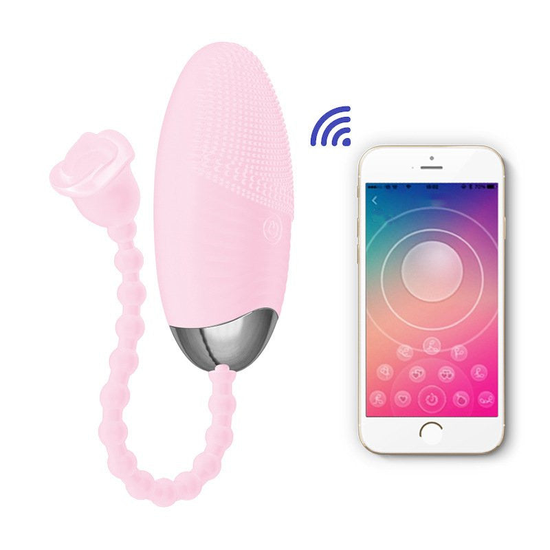 Remote Control Rose Vibrating Egg-EROSREALM