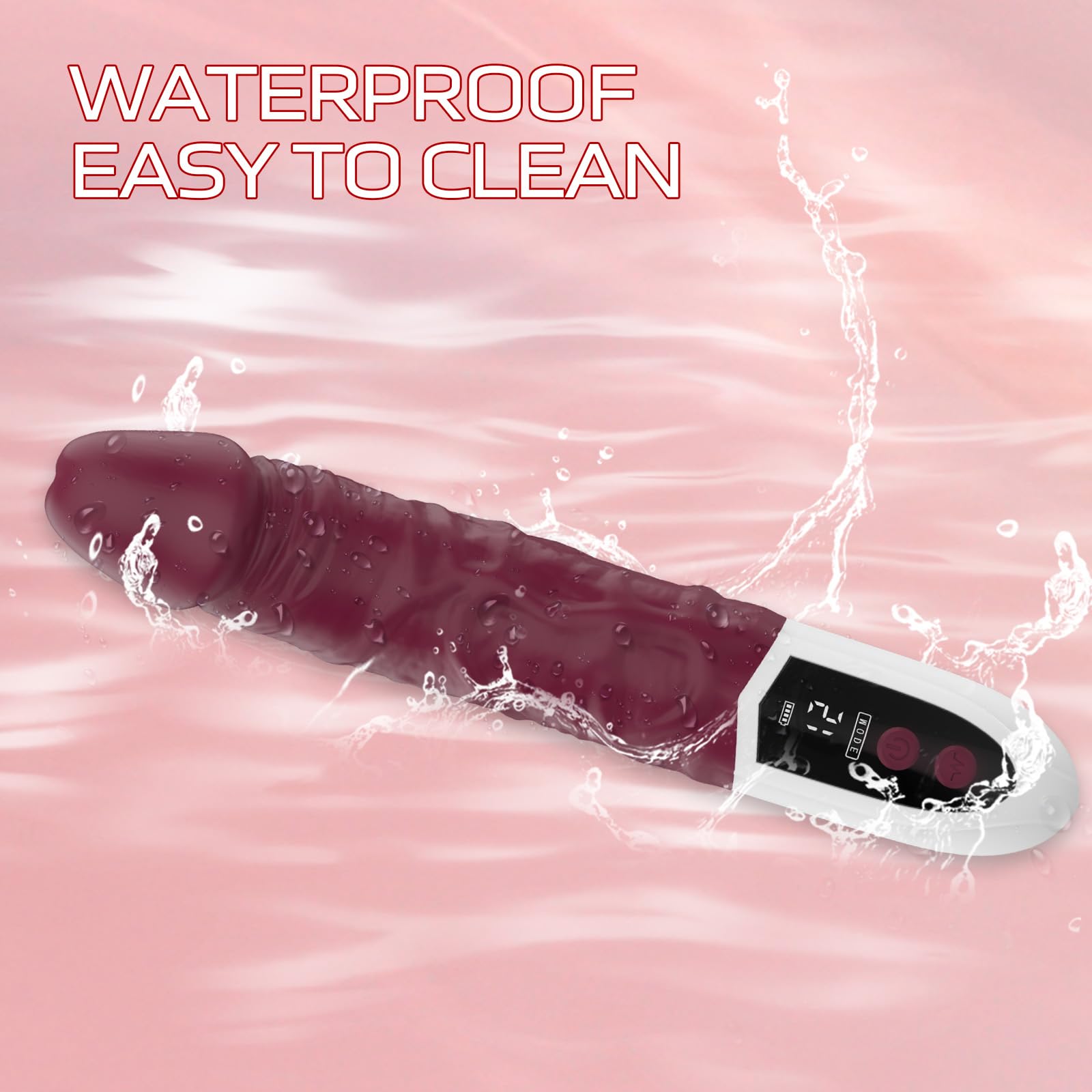 Stout Led Display Dildo Vibrator-EROSREALM