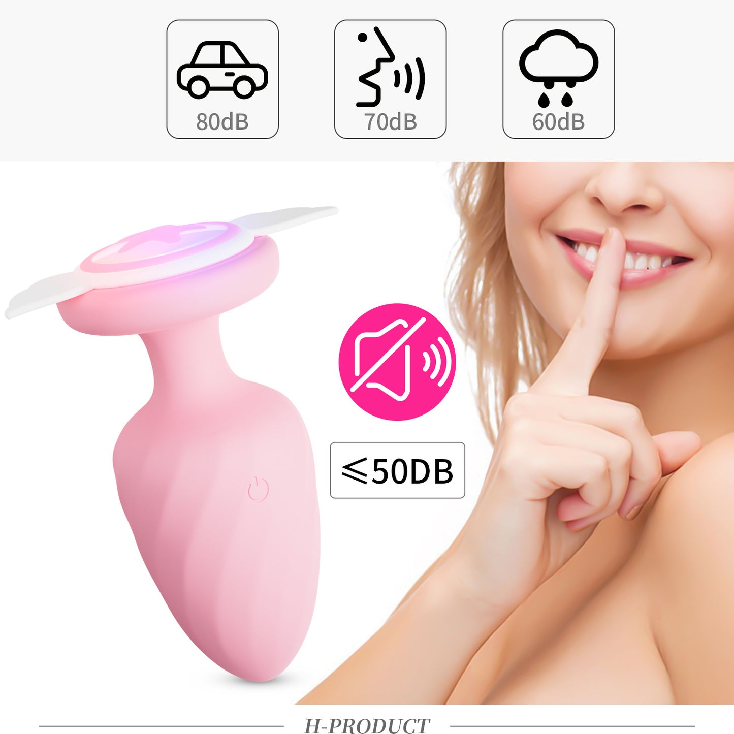 Angel Wireless Remote Control Vibrating Anal Plug-EROSREALM