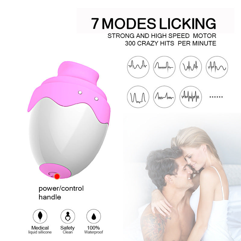 Clitoris Tongue Stimulator Nipple Massager-EROSREALM