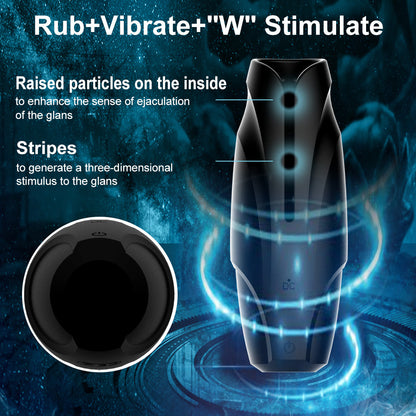 10 Frequency Vibration Mortar Masturbation Cup-EROSREALM