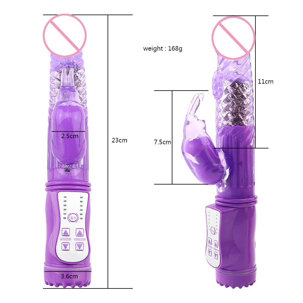 G-spot Dildo Rabbit Vibrator-EROSREALM