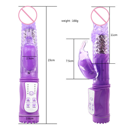 G-spot Dildo Rabbit Vibrator-EROSREALM