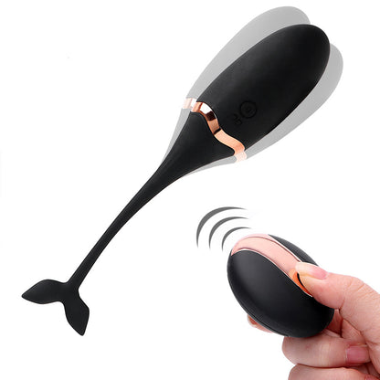 Wireless Whale Egg Remote Control Vibration Fish Tail-EROSREALM