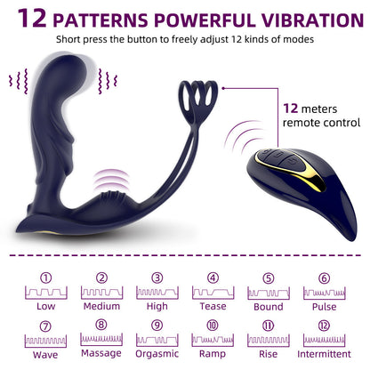 Male Prostate Massage Vibrator-EROSREALM