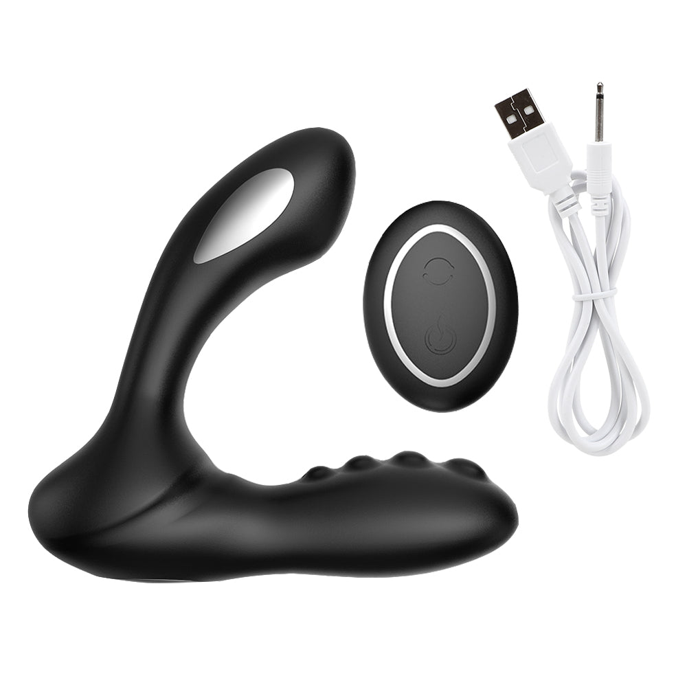 Anal Vibrator Anal Butt Plug 8 Speeds Electric Shock Prostate Massager-EROSREALM