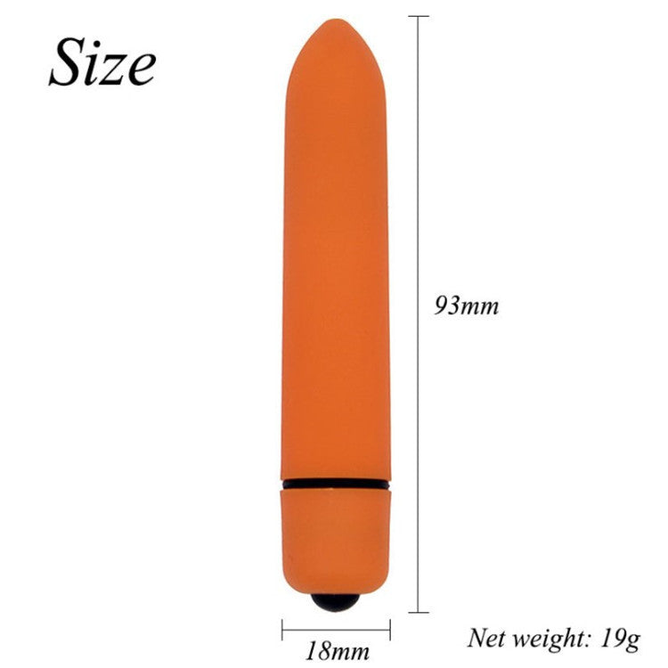 10 Frequencies Mini Bullet Clit G-spot Anal Vibrator-EROSREALM