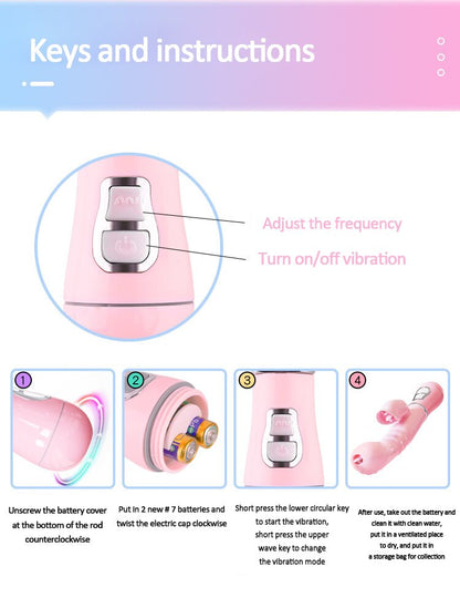 Vibrator Tongue Lick Frequency Conversion Sex Toy-EROSREALM