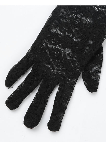 Underwear Accessories Lace Gloves-EROSREALM