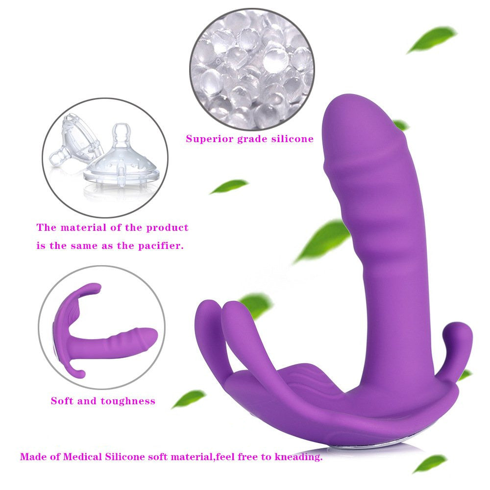 M3 Remote Control Clit G spot Rabbit Dildo Vibrator-EROSREALM