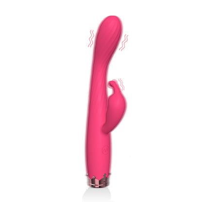 2 Point Stimulation Strong Shock G-spot Vibrator-EROSREALM