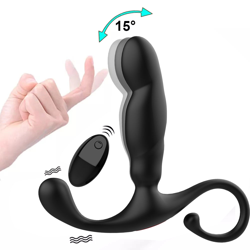 Prostate Massager Male Masturbator G-spot Stimulation Butt Plug-EROSREALM