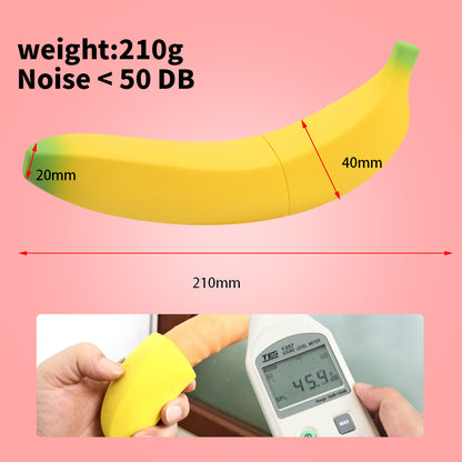 Banana Dildo Vibrator Realistic Huge Penis G Spot Dildo-EROSREALM