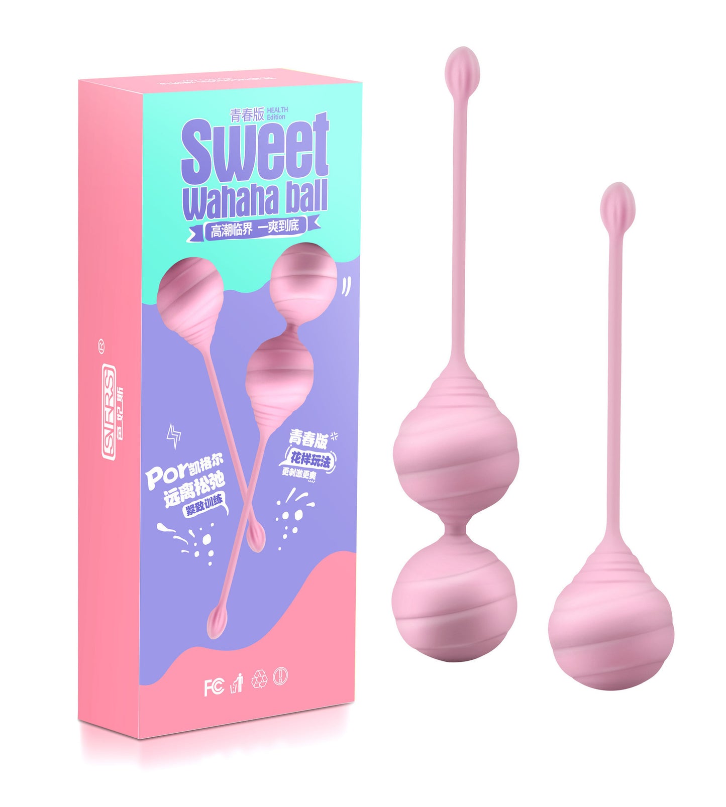 Silicone Kegel Balls Vaginal Muscle Exerciser-EROSREALM