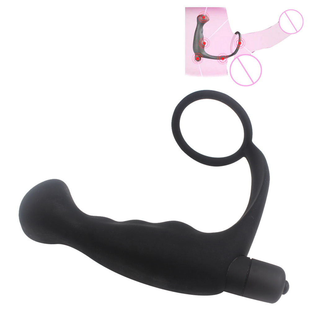 G-point Prostate Lock Ring Vibration Massager-EROSREALM