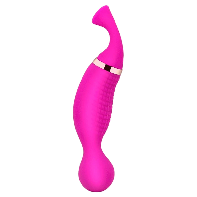 Seahorse Double Head High Intensity Clit Sucker Suction Vibrator-EROSREALM