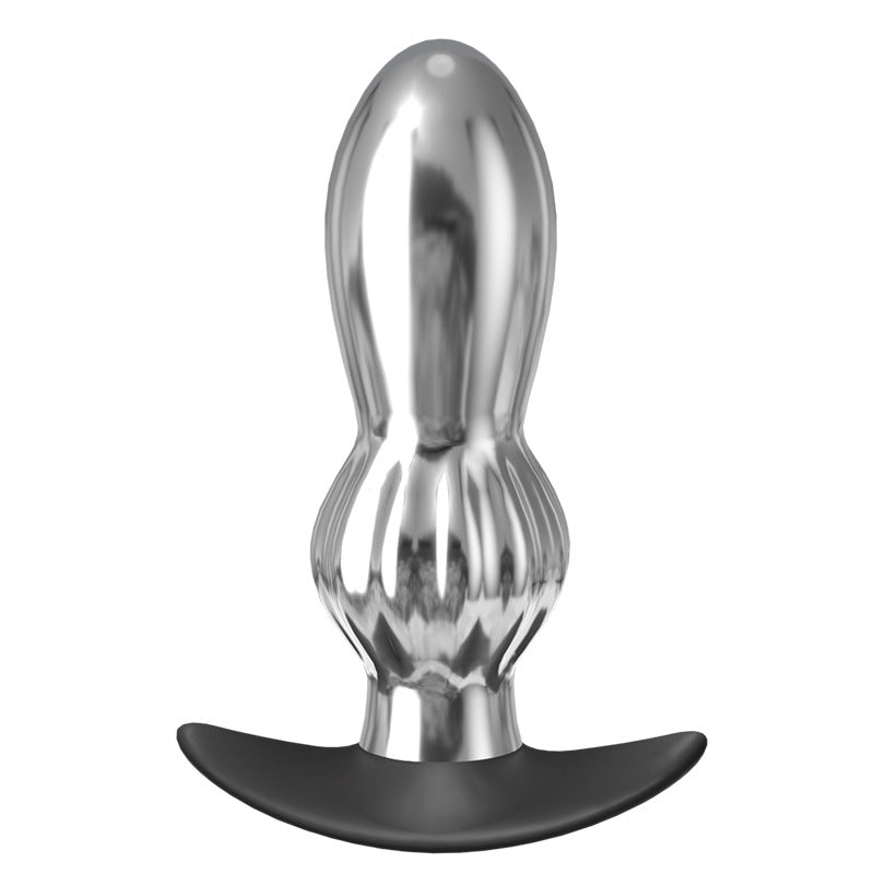 10 Modes Vibration Metal Anal Beads Butt Plug Prostate Massager Remote Control Vibrator-EROSREALM