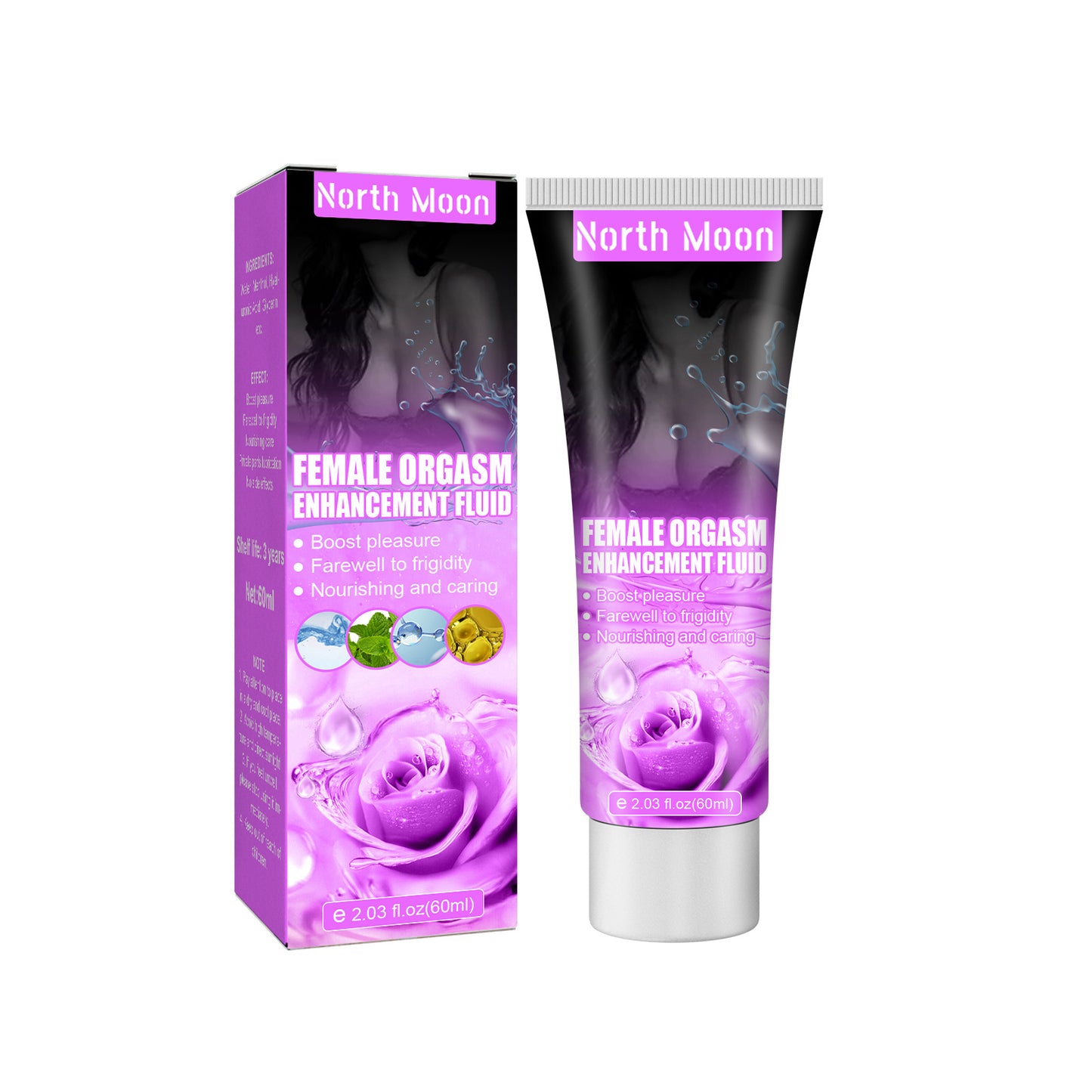 North Moon 60ml Female Sexual Desire Enhancer Vaginal Orgasm Gel Vaginal Lubricant-EROSREALM