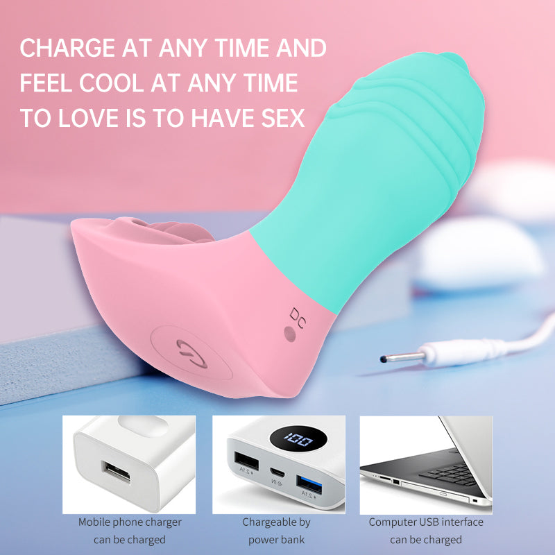 App Remote Control Clitoris Massager & Panty Vibrator-EROSREALM