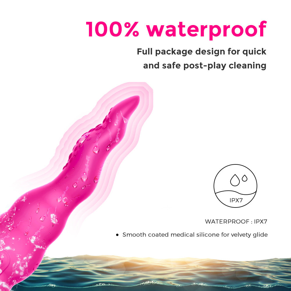 Tongue Licking Multi-frequency G-spot Anal Massage Vibrator-EROSREALM