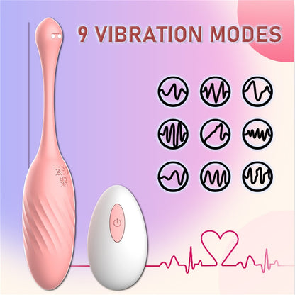 App & Wireless Remote Control 9 Frequency Egg Vibrator-EROSREALM