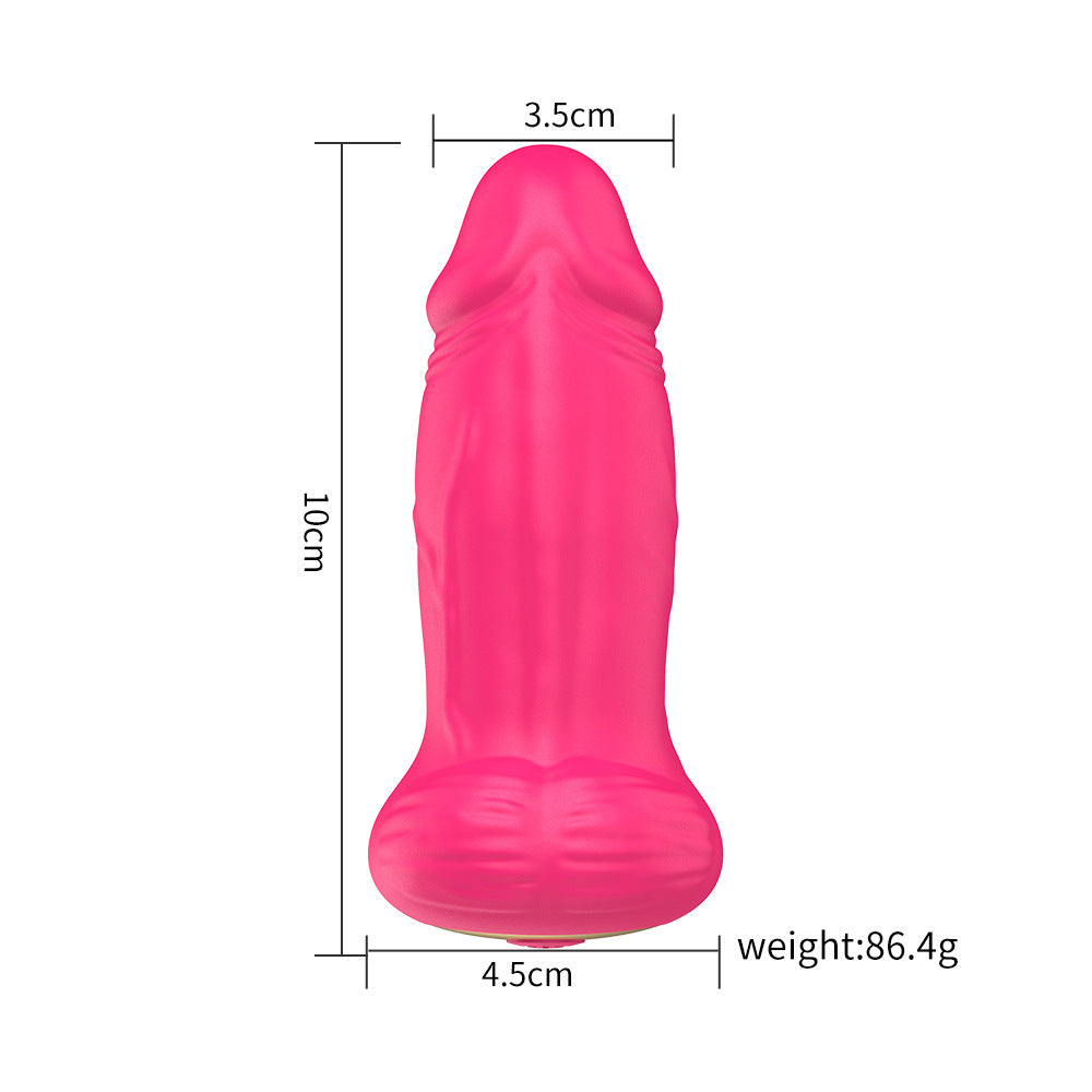 Wireless Remote Control Simulated Vibration Dildo-EROSREALM