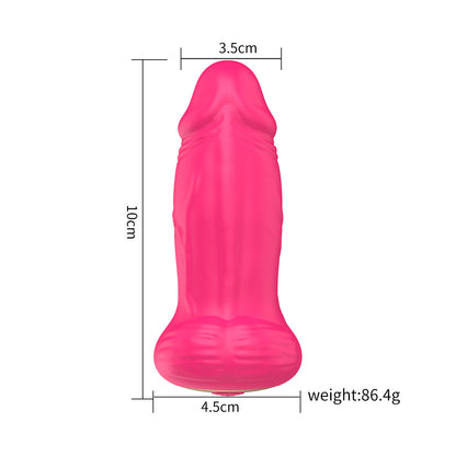 Wireless Remote Control Simulated Vibration Dildo-EROSREALM