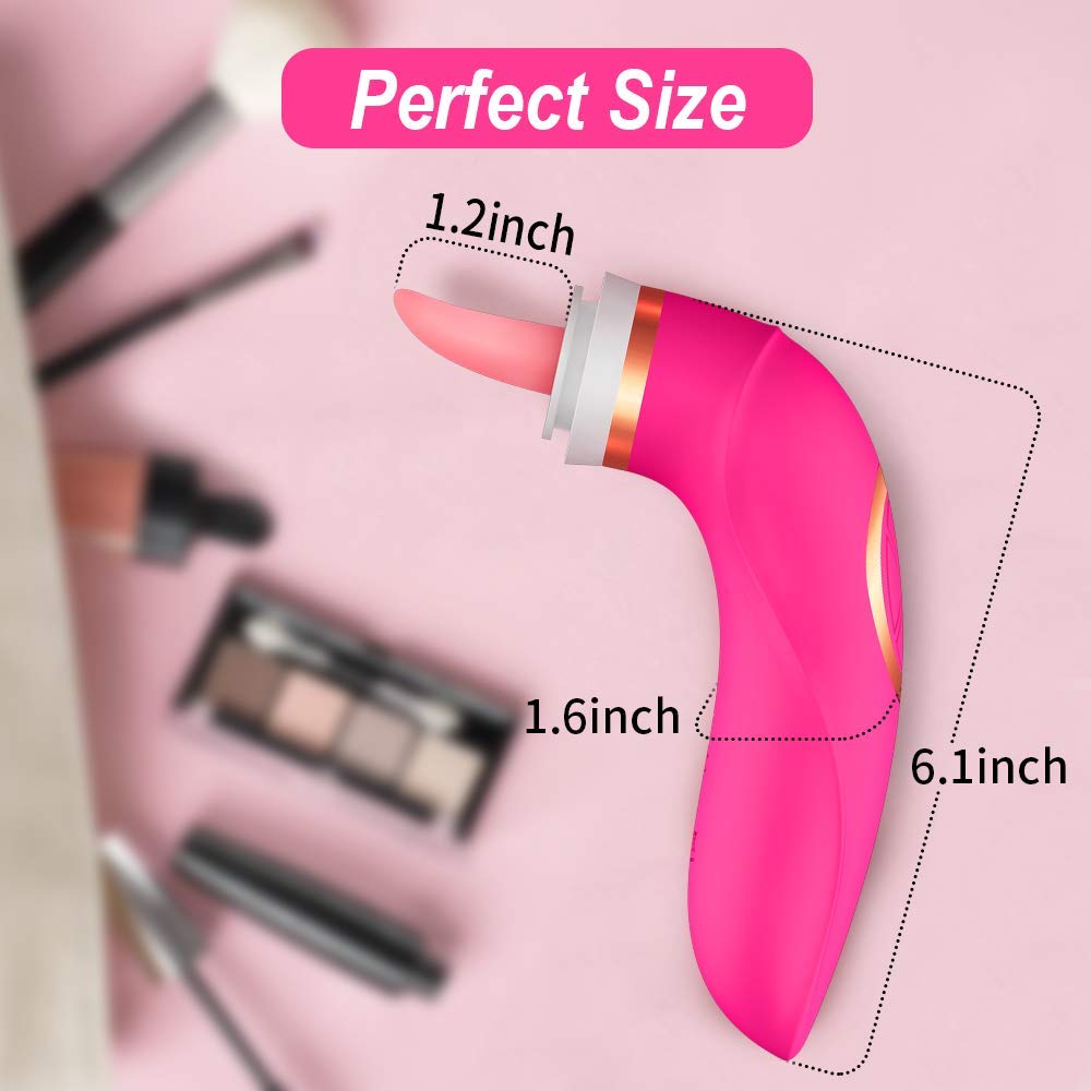 Tongue Licking Vibrators Sex Toy-EROSREALM