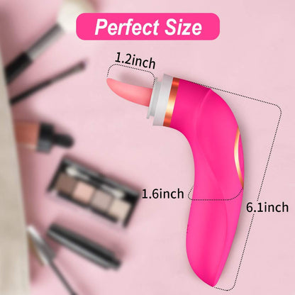 Tongue Licking Vibrators Sex Toy-EROSREALM