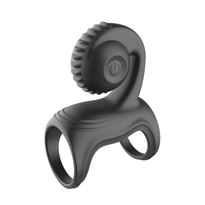 Snail 10 Frequency Vibrating Penis Ring & Clit Stimulator-EROSREALM