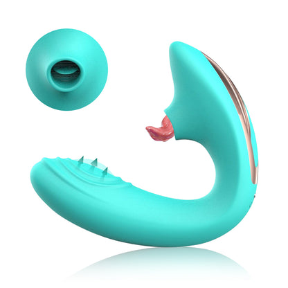 Tongue Licking Flapping Wearable Vibrator For Adult-EROSREALM