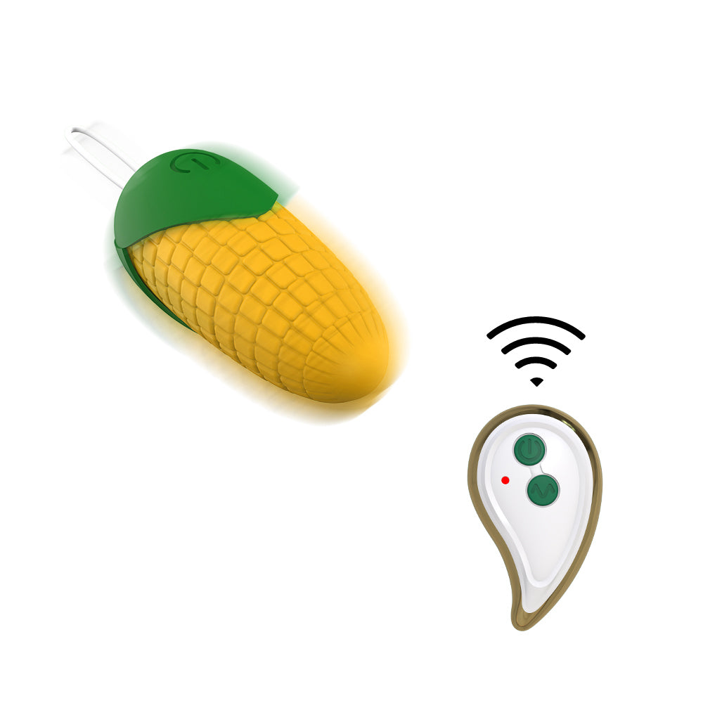 Wireless Remote Control Warming Vibrating Corn-EROSREALM