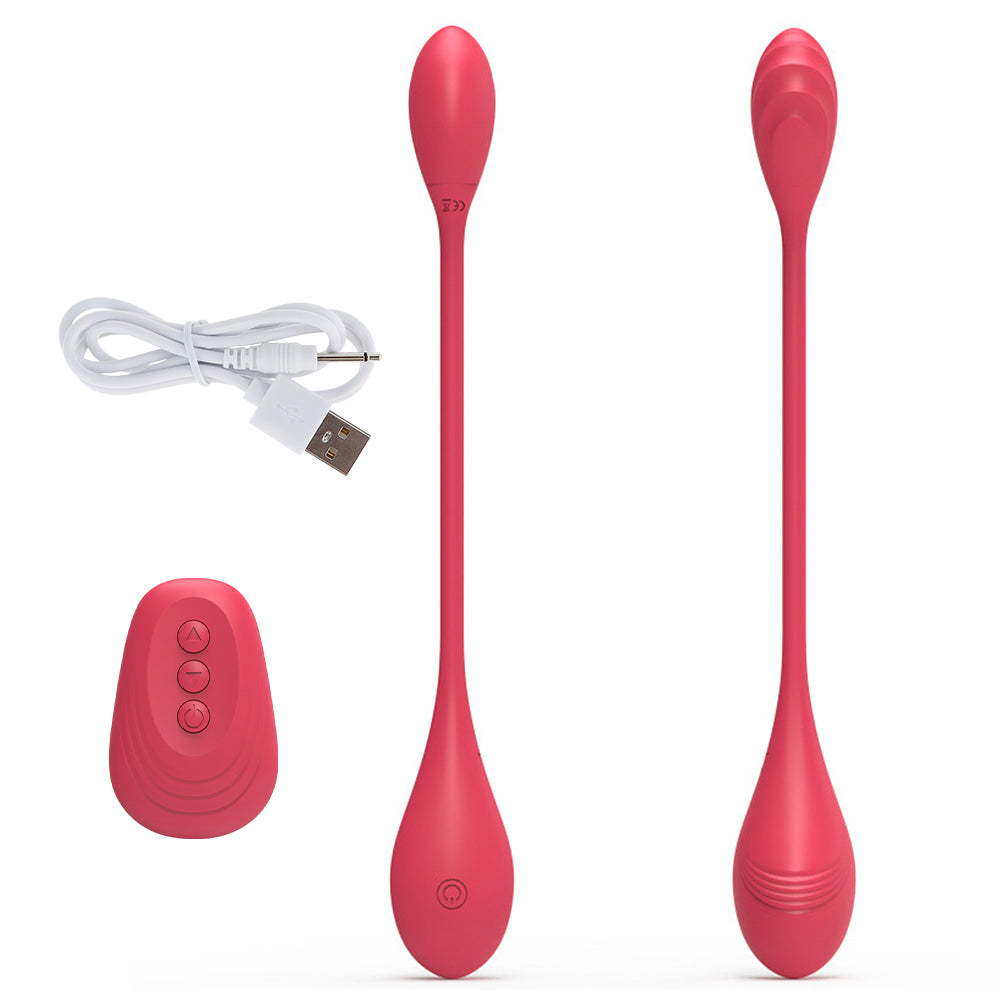 Wireless Remote Double Head Vibrating Egg-EROSREALM