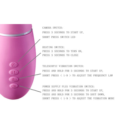 App Controlled G-spot Vibrator With Camera-EROSREALM