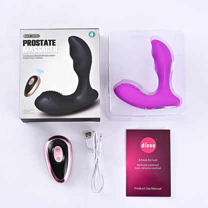 Women's Vibrator Mimic Finger - Panty Vibrator With Remote. 3 Wiggling & 7 Vibration G Spot Vibrator-EROSREALM