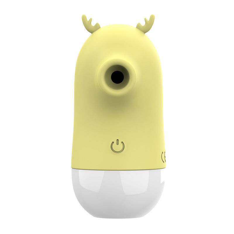 3D Cute Deer Sucking Tongue Vibrator Stimulate Breast Clitoris-EROSREALM