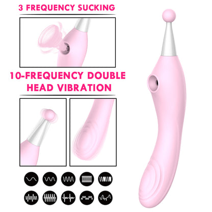 Vagina Sucking Vibrator Clitoris Stimulator-EROSREALM