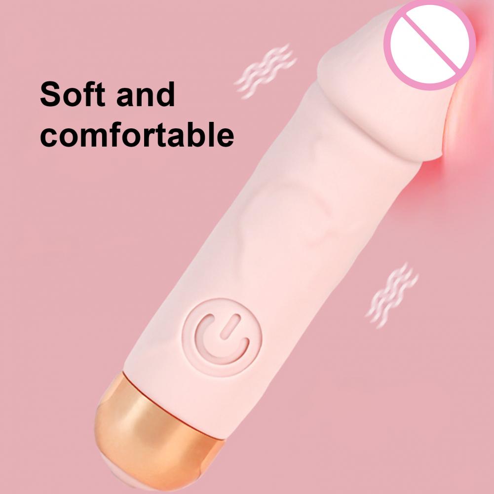 Mini Dildo Vibrator G-spot Massager Masturbator-EROSREALM