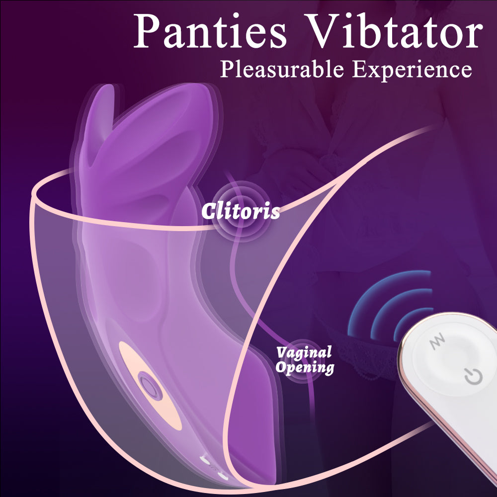 Butterfly Remote Control 9 Tapping & Vibrating Panty Vibrator-EROSREALM