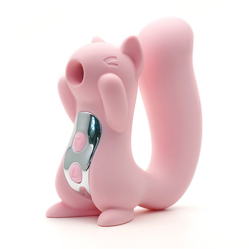 Squirrel Vibrator Pink-EROSREALM