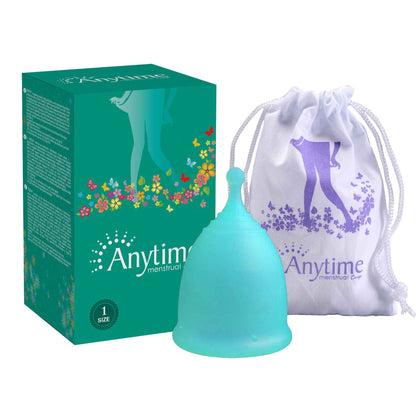 Anytime Medical Grade Silicone Menstrual Cup Plus Large 35ml Menstrual Product-EROSREALM