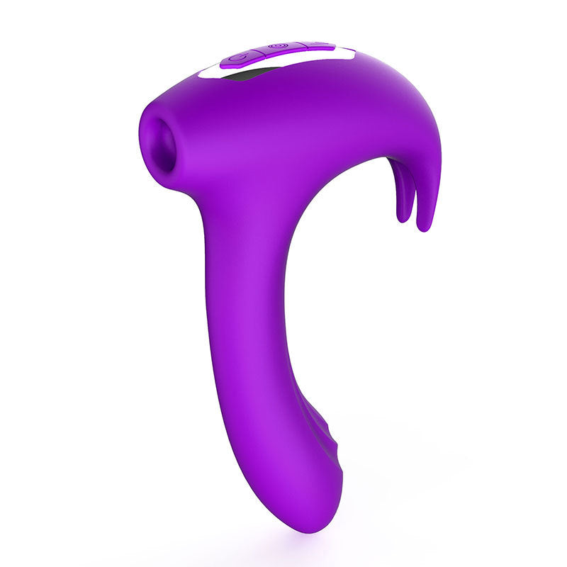 Tapping Vibration Double Pleasure Hammer Vibrator G-spot Clitoris Massager-EROSREALM