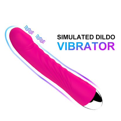 Handheld Dildo Vibrator Realistic Vibrating Dildo-EROSREALM