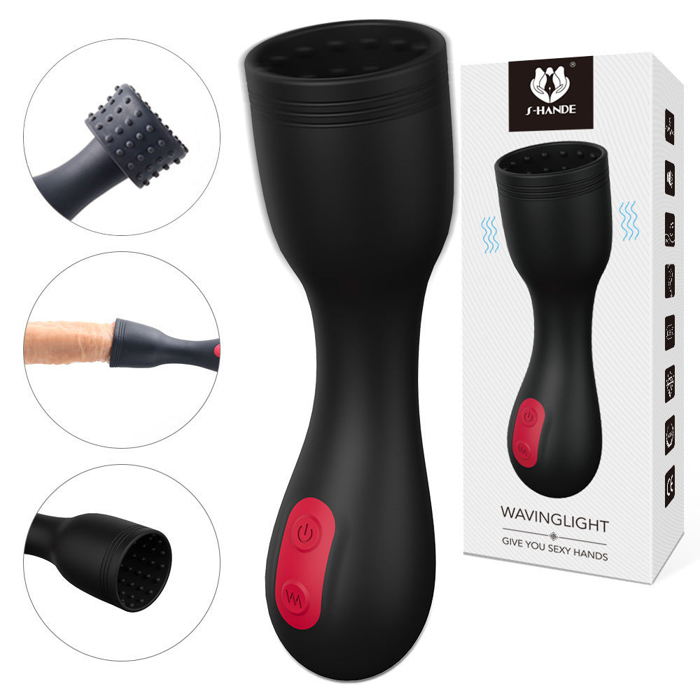 Male Penis Trainer Men's Aircraft Cup Glans Trainer-EROSREALM